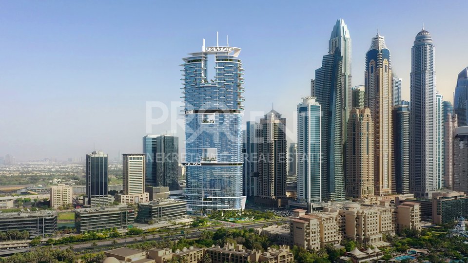 Luxury duplex apartment in Cavalli skyscraper in Dubai