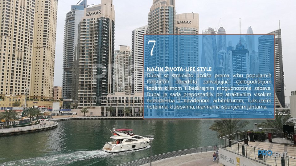 DUBAI, SOBHA HARSTLAD, dvosobni stan s pogledom na Dubai Creek