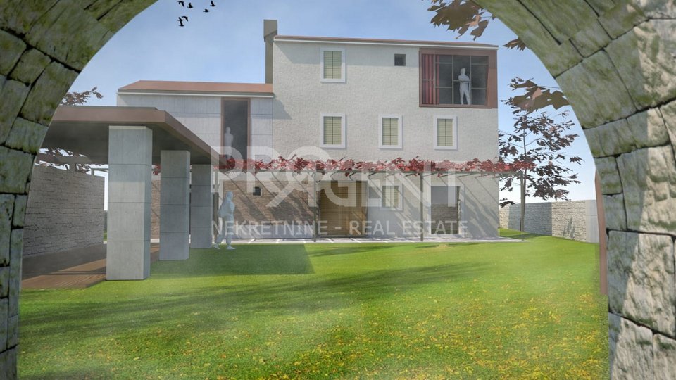 ISTRIA, GROZNJAN, STONE HOUSE FOR ADAPTATION, FOR SALE