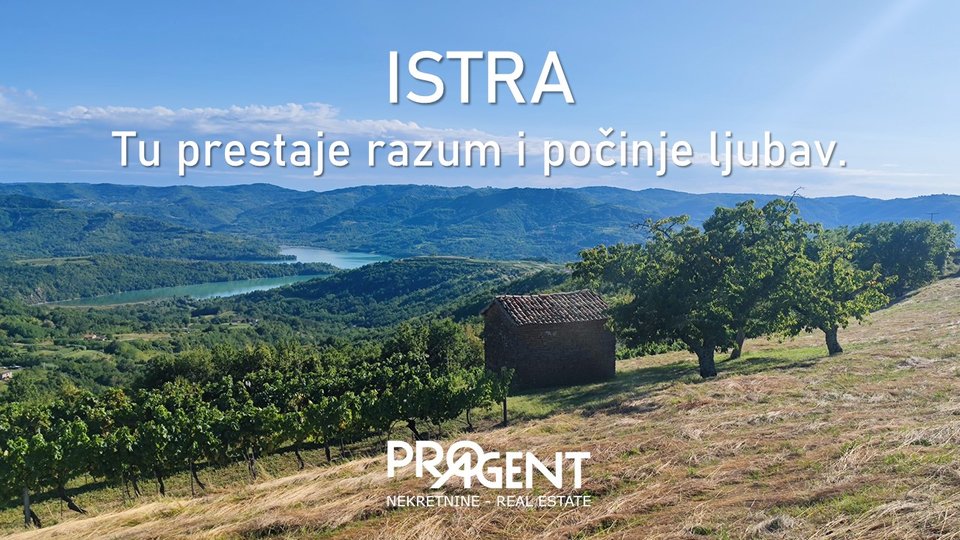 Land, 730 m2, For Sale, Draguć