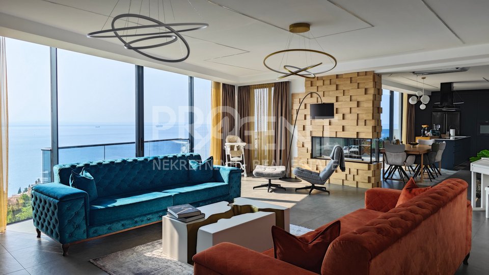 OPATIJA, LUXUSWOHNUNG, PENTHOUSE, ZU VERKAUFEN