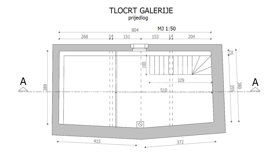 House, 63 m2, For Sale, Buzet