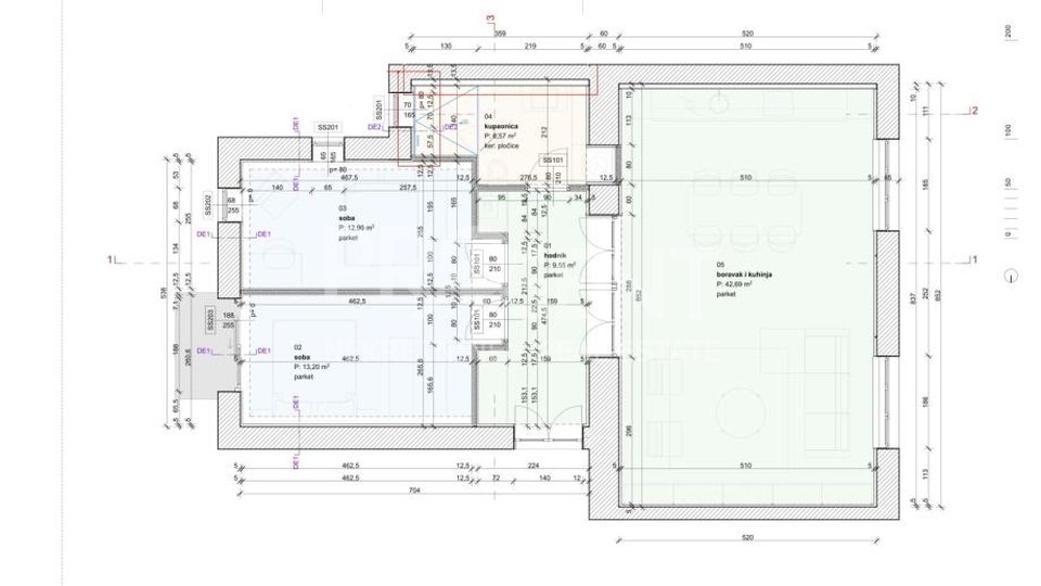 Appartamento, 82 m2, Vendita, Zagreb - Donji Grad