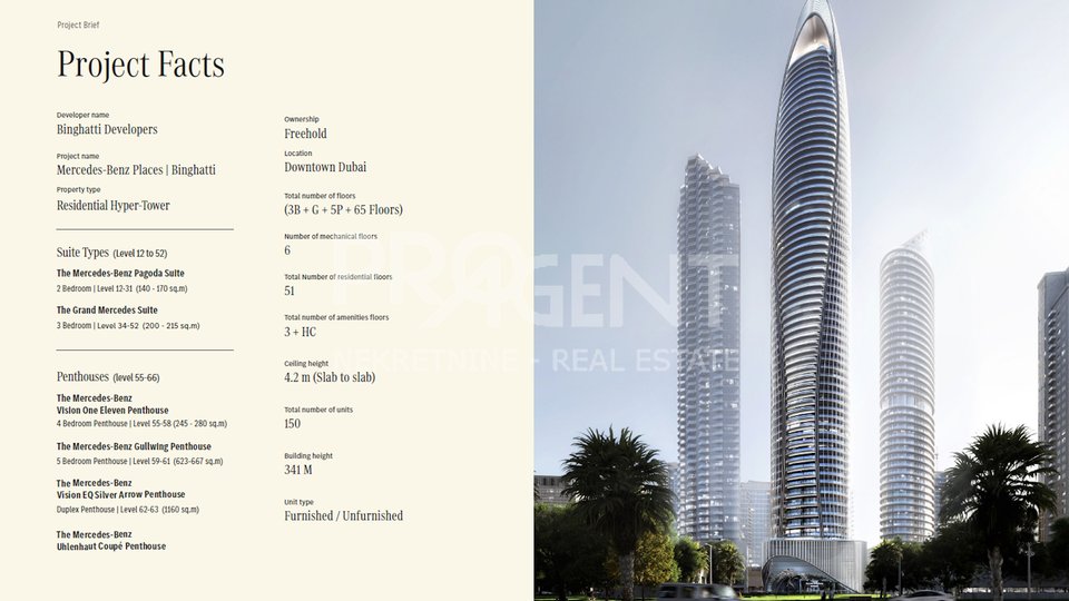 Appartamento, 170 m2, Vendita, Dubai