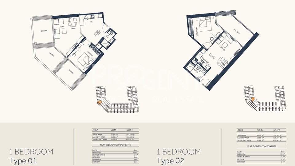 Apartment, 73 m2, For Sale, Dubai