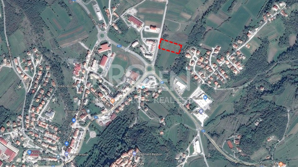 Istra-Buzet, zemljište unutar zone gospodarske namjene-K1