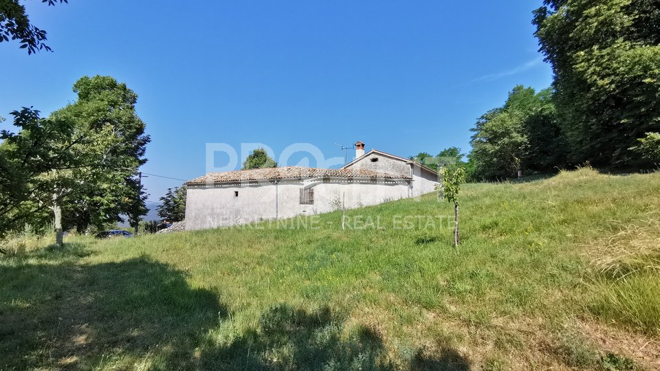 ISTRIA, BUZET, STONE HOUSE AND 2.5 ha OF LAND, FOR SALE