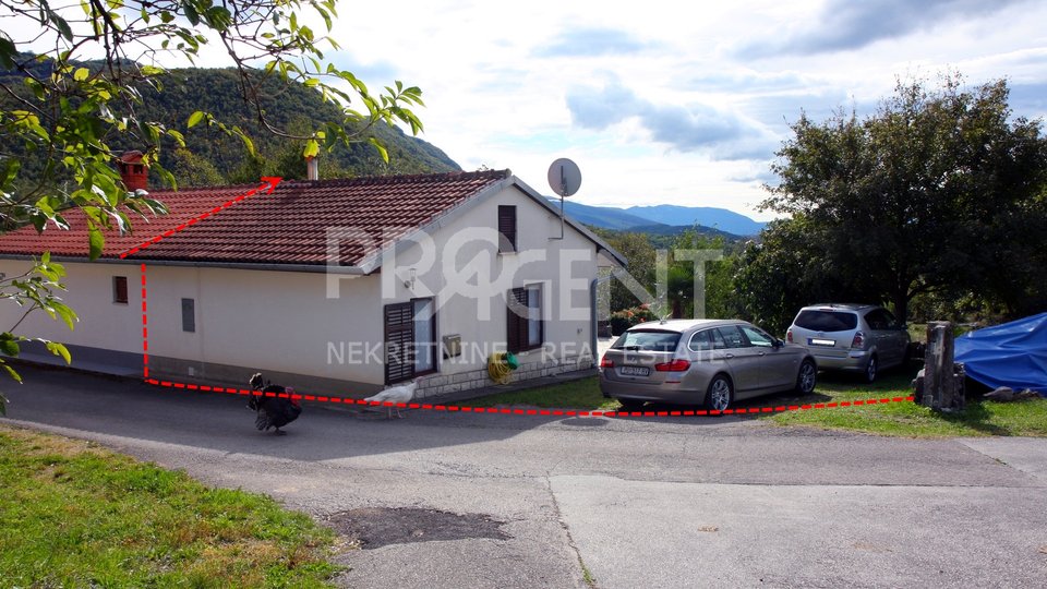House, 40 m2, For Sale, Lupoglav - Semić