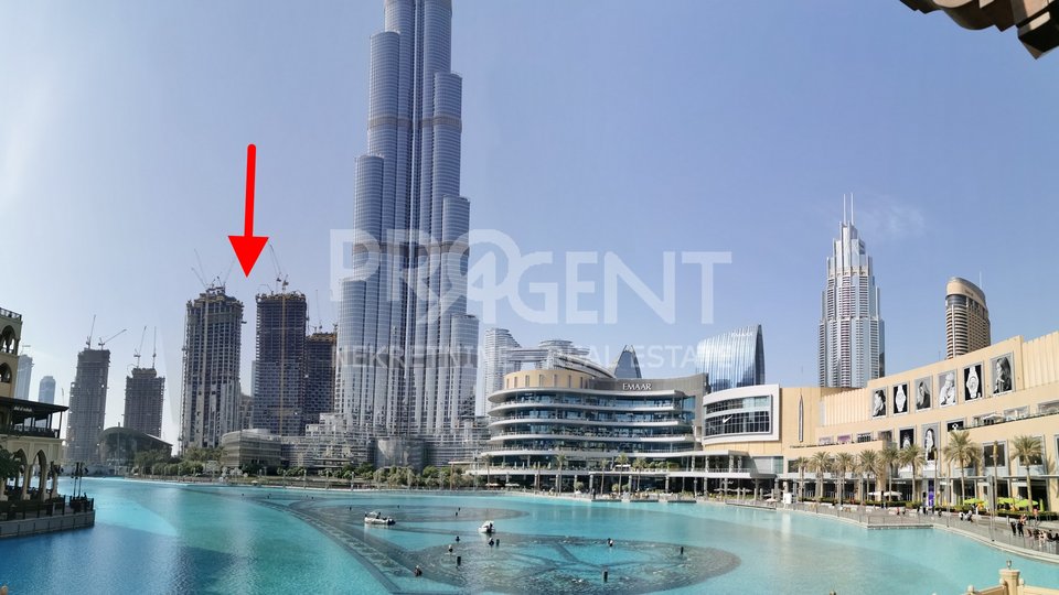 Downtown Dubai, a luxury apartment next to the Burj Khalifa