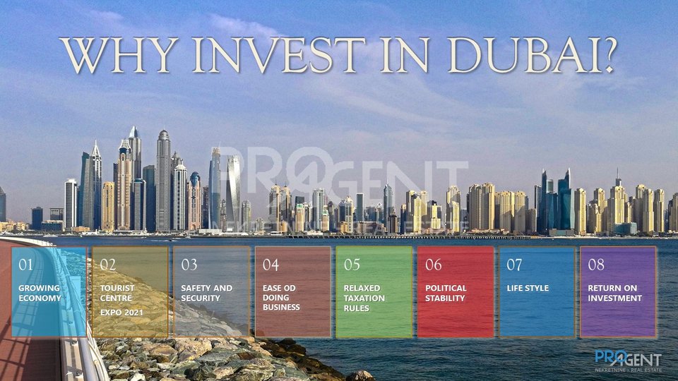 Dubai, Emaar South, dvosobni stan u golf resortu