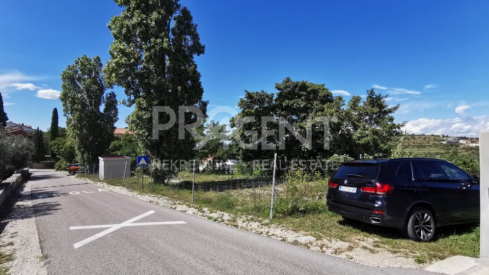Istria, Momjan, building land with a building permit