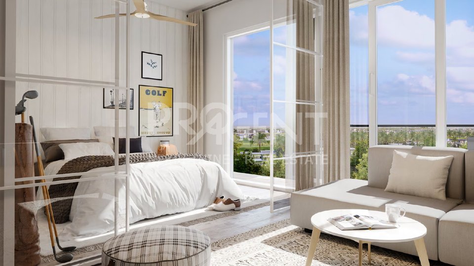 Dubai Hills, GOLFVILLE, Apartment mit einem Schlafzimmer in einem Golfresort