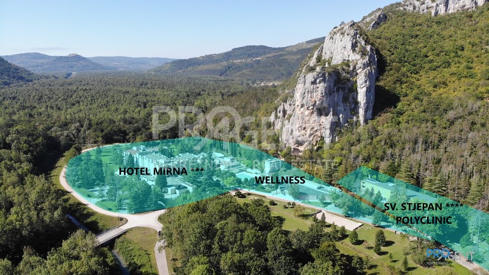 Hotel, 10000 m2, For Sale, Oprtalj - Gradinje