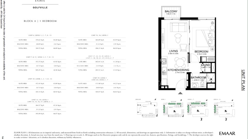 Apartment, 45 m2, For Sale, Dubai
