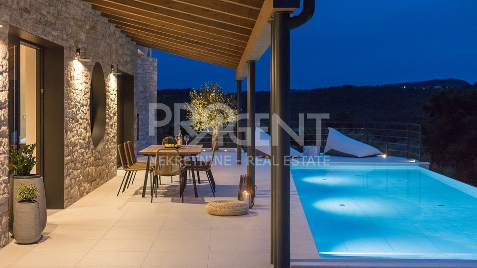 Istria, a modern built house with swimming pool